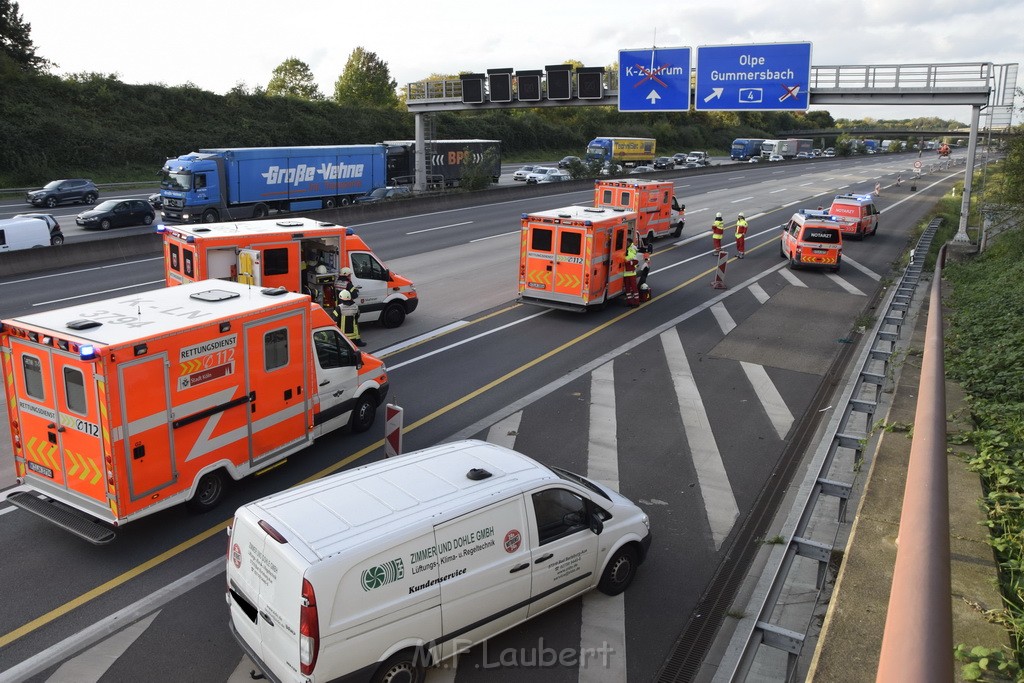 VU mehrere PKW A 3 Rich Oberhausen Hoehe AK Koeln Ost P037.JPG - Miklos Laubert